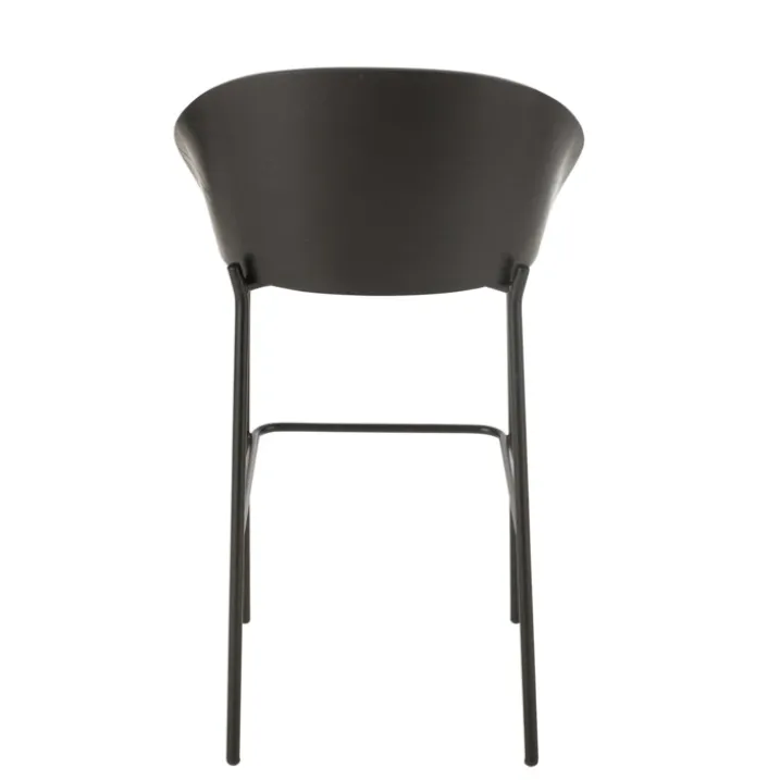 Chaise de bar design et bicolore