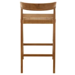 Chaise de bar en teck