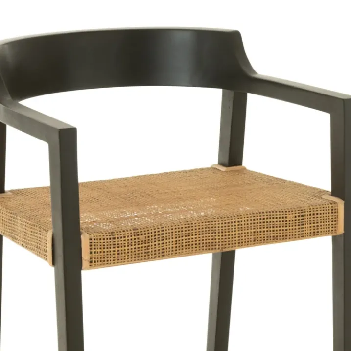Chaise de bar en teck