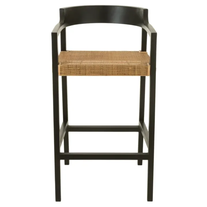 Chaise de bar en teck