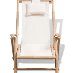 Chaise d'extérieur en bambou