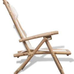 Chaise d'extérieur en bambou