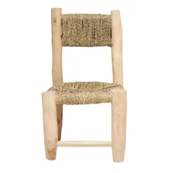 Chaise enfant bois de laurier et doum