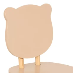 Chaise enfant dossier ourson