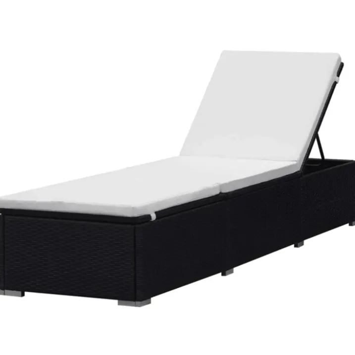 Chaise longue amovible avec coussin
