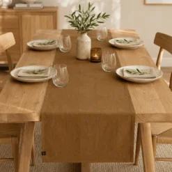 Chemin de table en lin PISE HAOMY