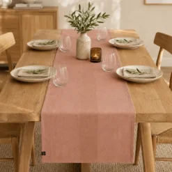 Chemin de table en lin PISE HAOMY