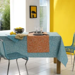 Chemin de table spirale