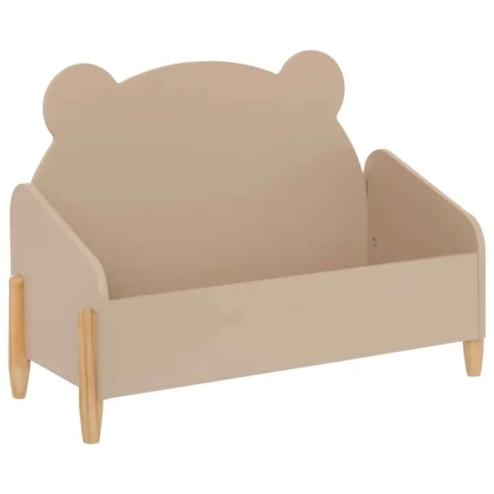Coffre de rangement enfant forme ourson