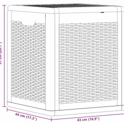 Coffre de rangement extérieur