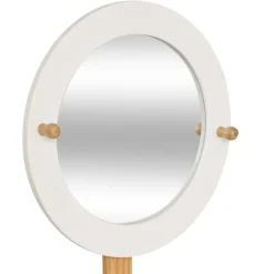Coiffeuse enfant avec miroir et tabouret assorti