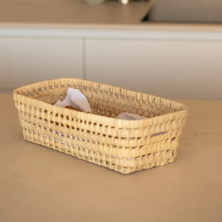 Corbeille à pain feuilles de palmier