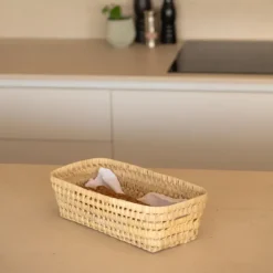 Corbeille à pain feuilles de palmier