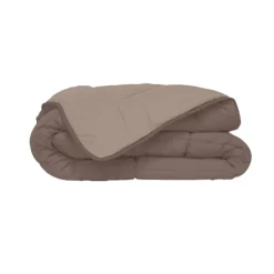 Couette d'été en microfibre bicolore