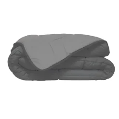 Couette d'été en microfibre bicolore