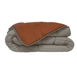 Couette d'été en microfibre bicolore