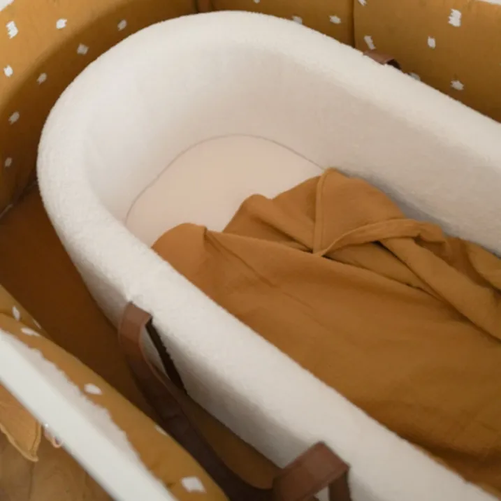 Couffin sherpa ultra-doux pour bébé