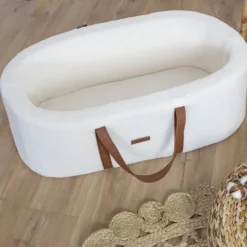 Couffin sherpa ultra-doux pour bébé