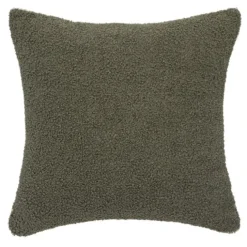 Coussin à bouclettes format carré