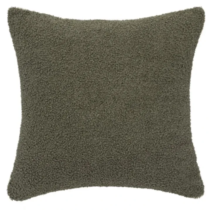 Coussin à bouclettes format carré