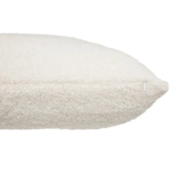 Coussin à bouclettes format carré
