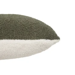 Coussin à bouclettes format carré