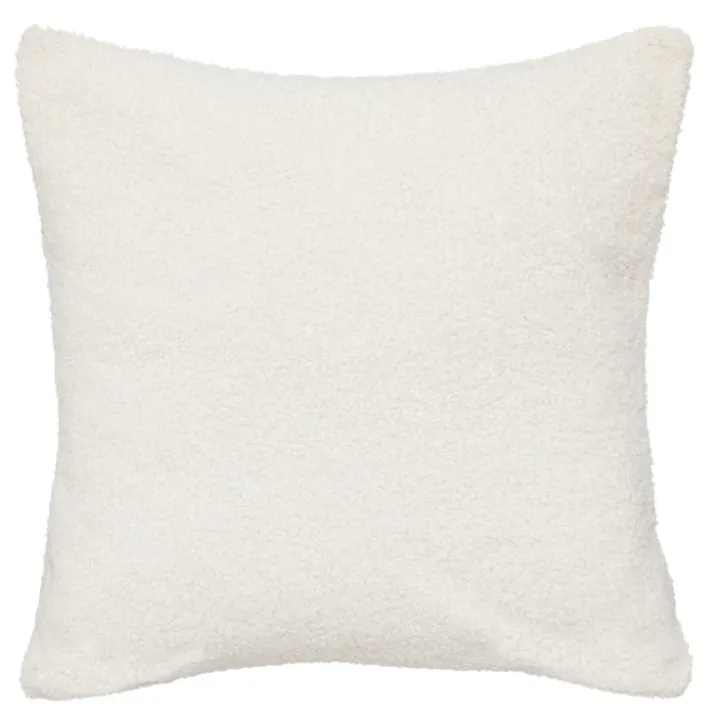 Coussin à bouclettes format carré