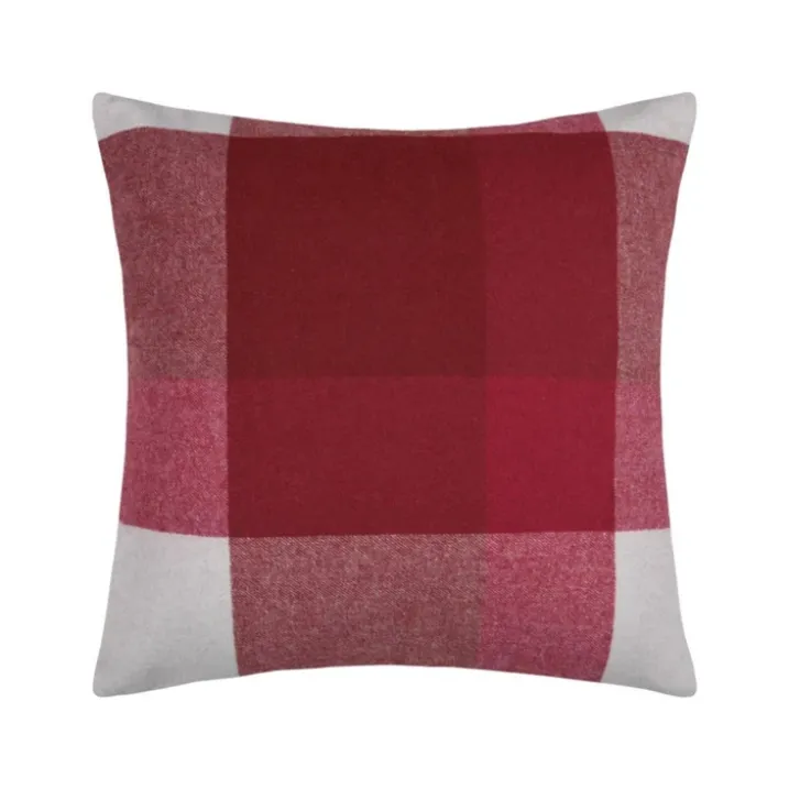 Coussin canapé effet laine