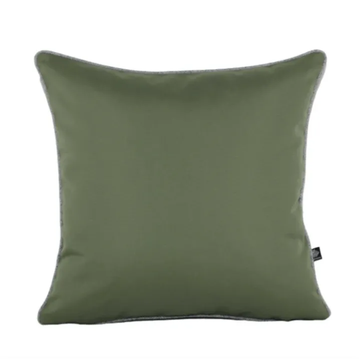 Coussin carré extérieur uni