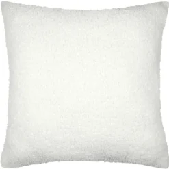 Coussin décoratif effet bouclette style montagne