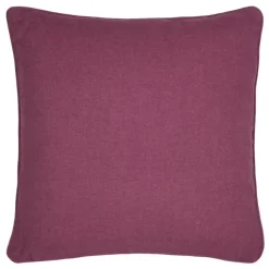 Coussin décoratif motif oiseau et feuillage