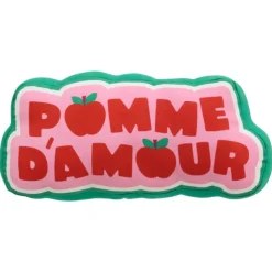 Coussin décoratif "Pomme d'amour"