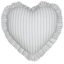 Coussin décoratif romantique en forme de coeur