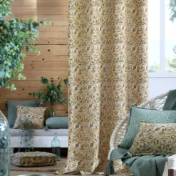 Coussin décoratif végétal graphique