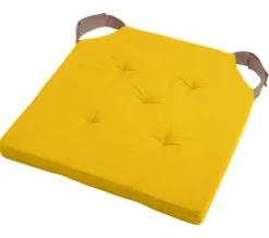 Coussin de chaise bicolore