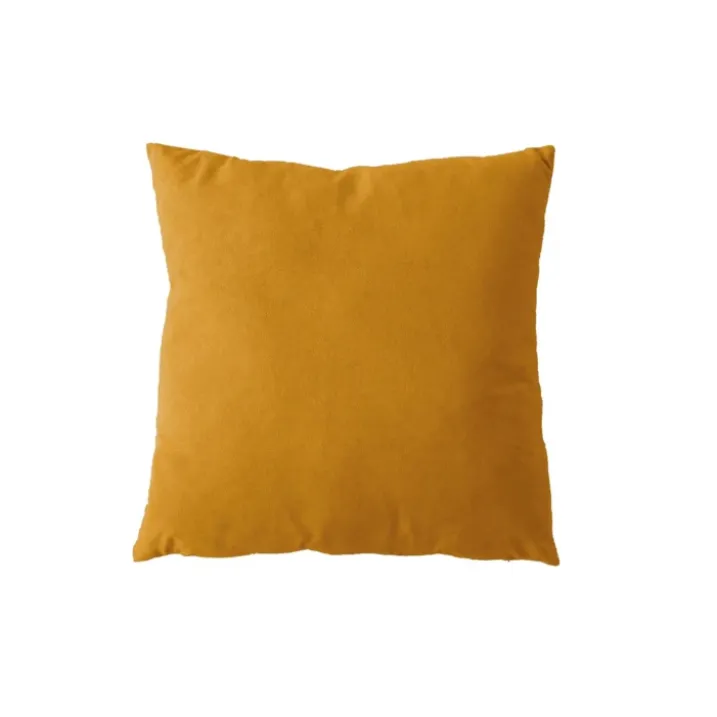 Coussin dehoussable en velours