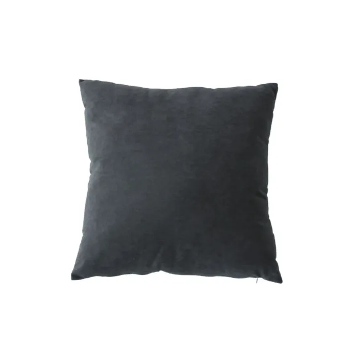 Coussin dehoussable en velours