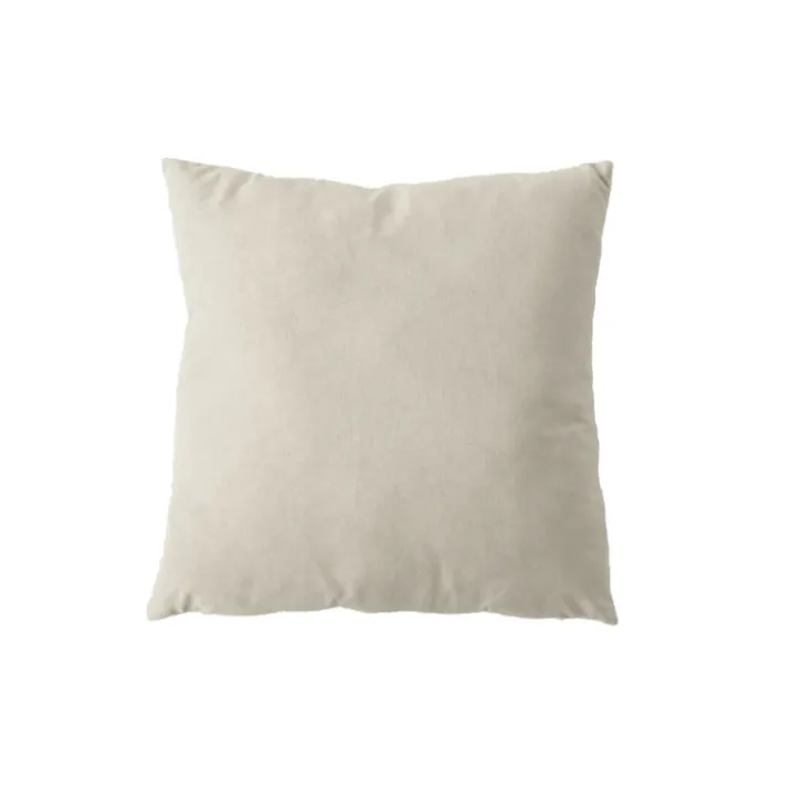 Coussin dehoussable en velours