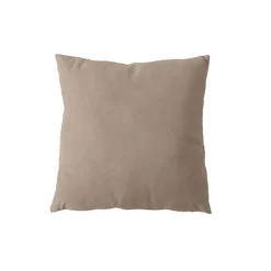 Coussin dehoussable en velours