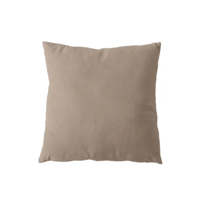 Coussin dehoussable en velours