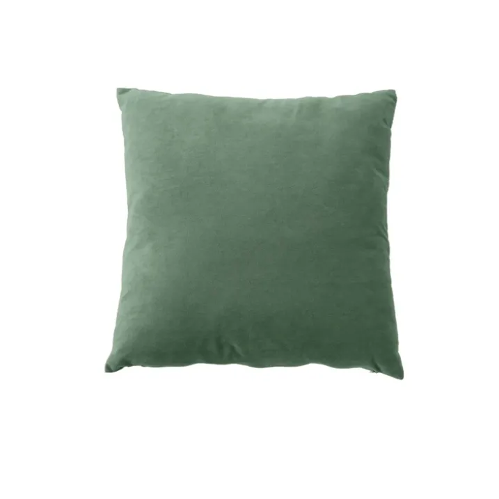 Coussin dehoussable en velours