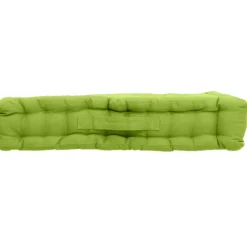 Coussin de sol uni en pur coton