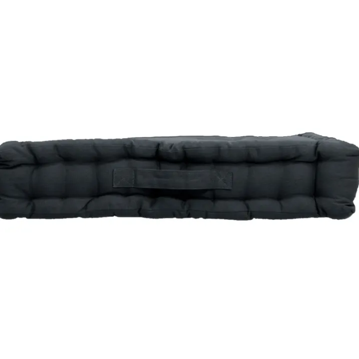 Coussin de sol uni en pur coton
