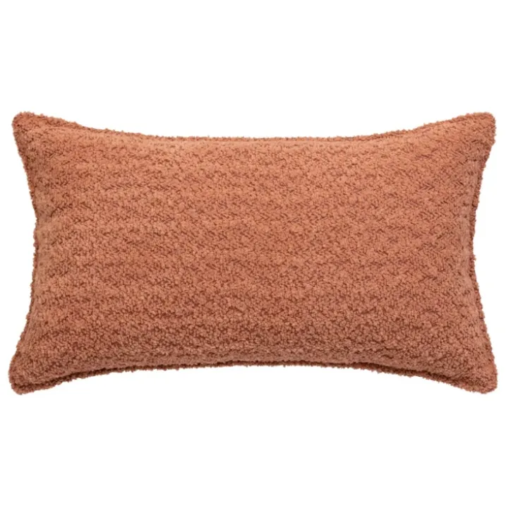 Coussin déhoussable bouclette rectangle