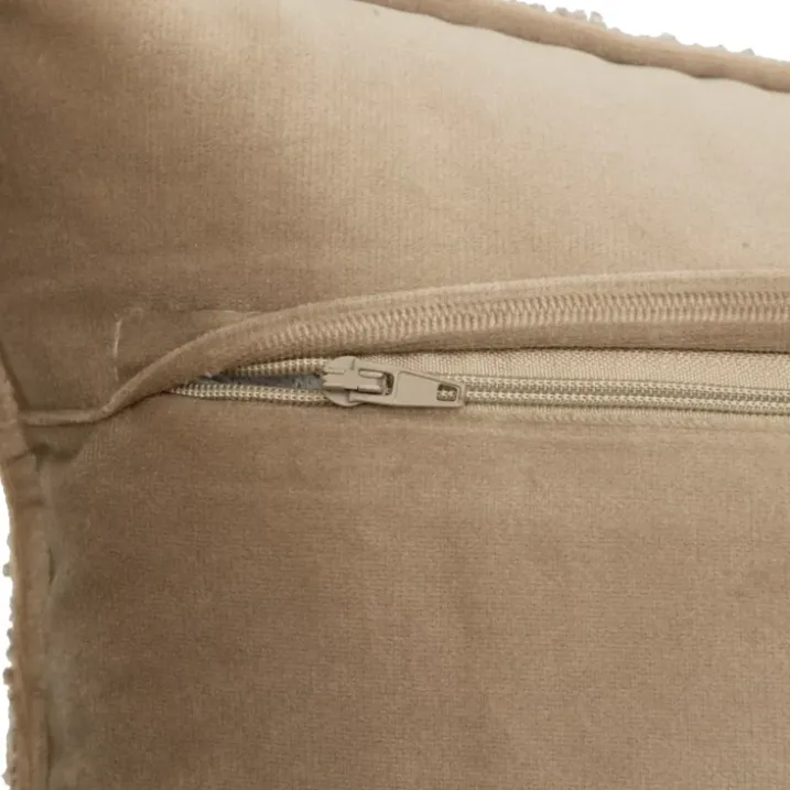 Coussin déhoussable bouclette rectangle