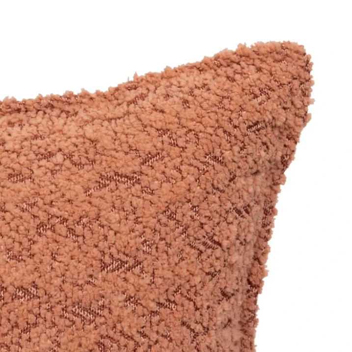 Coussin déhoussable bouclette rectangle