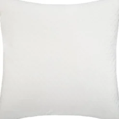 Coussin déhoussable en velours reliefé
