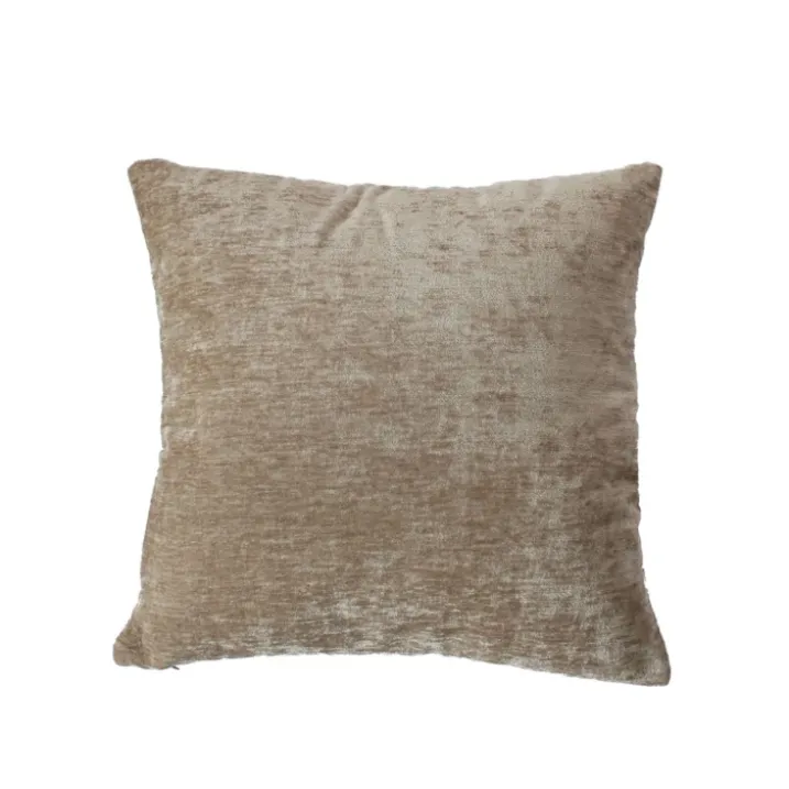 Coussin déhoussable en velours