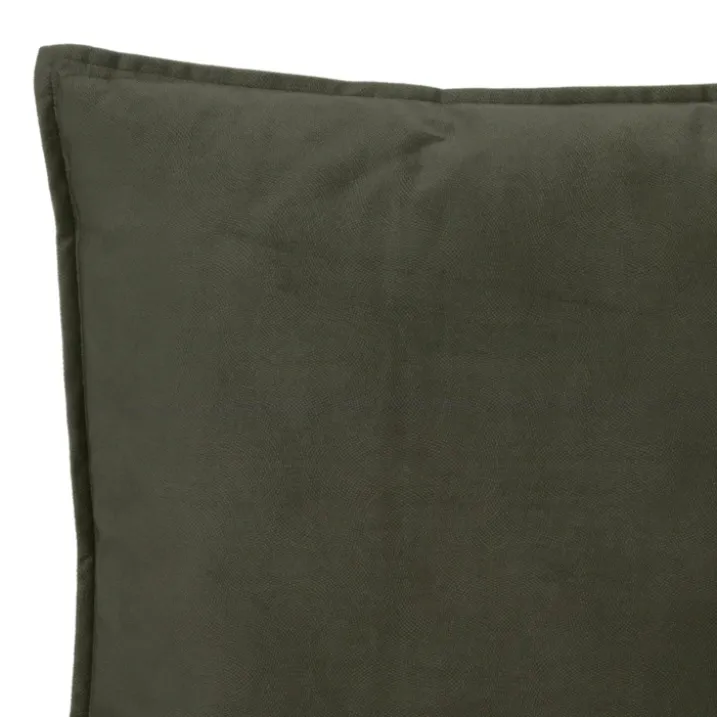 Coussin déhoussable en velours