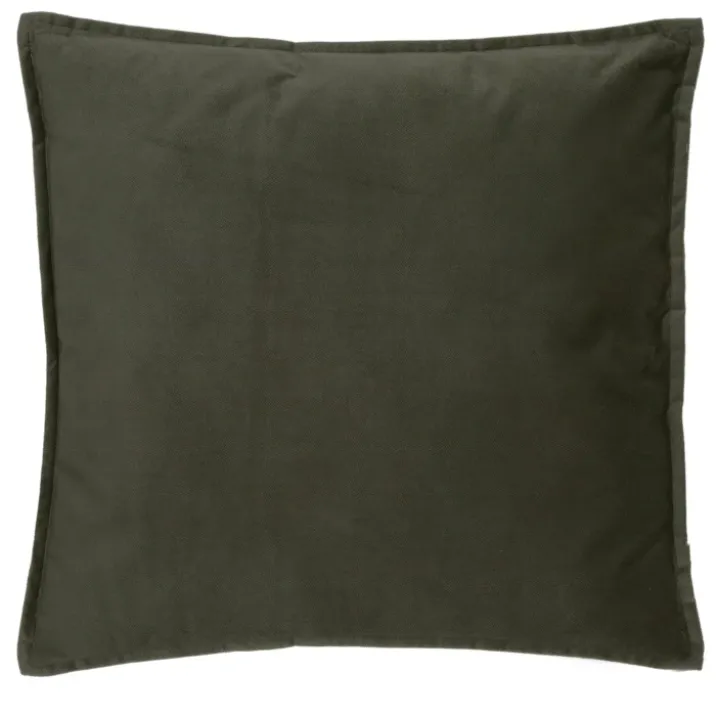 Coussin déhoussable en velours